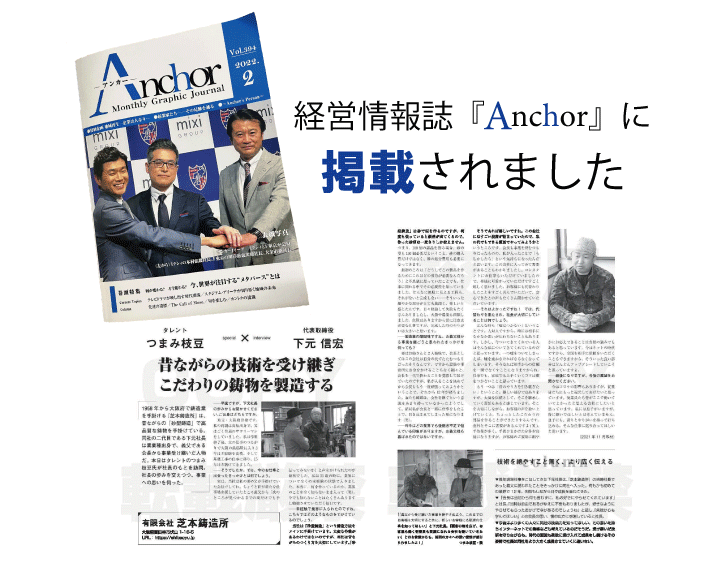 Anchor掲載枠なし